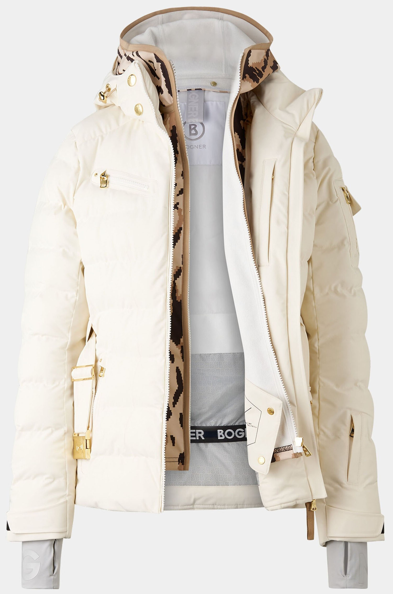 Ellya Ski Jacket Dame 133/Eggshell