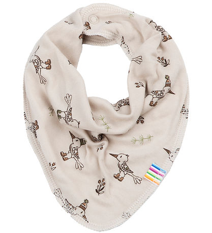 Joha Savlesm?k - Bambus - Beige m. Fugle