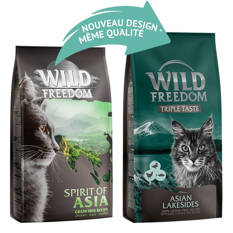 Wild Freedom Asian Lakesides pour chat - sans céréales