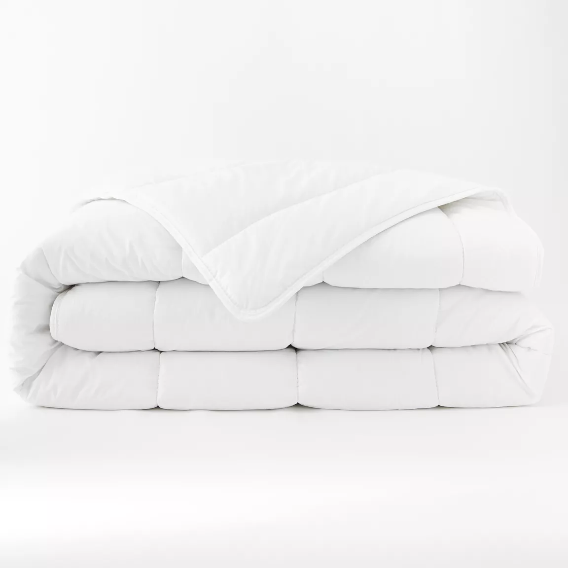 Couette tempérée coton anti acarien (200 x 200 cm) Celeste Blanche