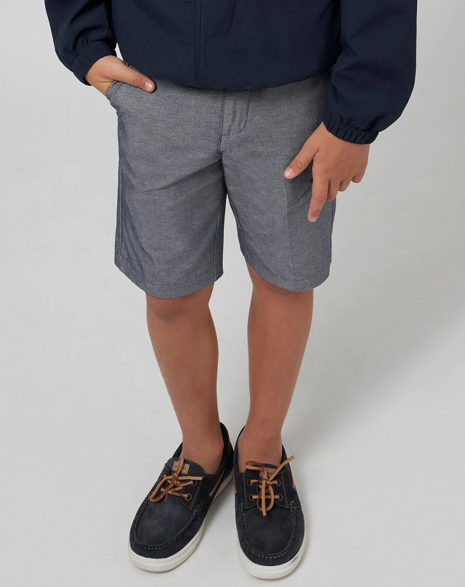 Bermuda-Shorts MARINE BOY in blau melange