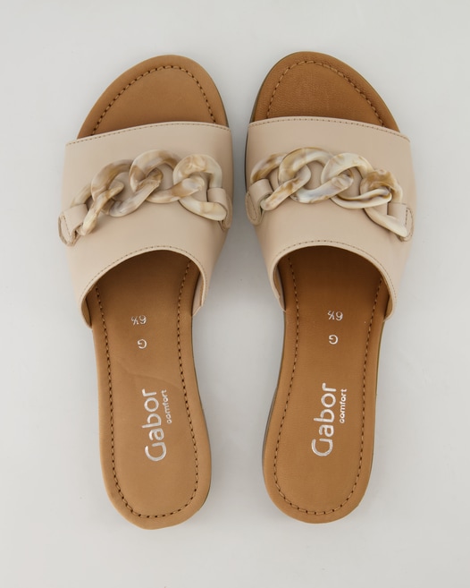 Gabor Comfort 22.791.59 Pantoletten in Beige