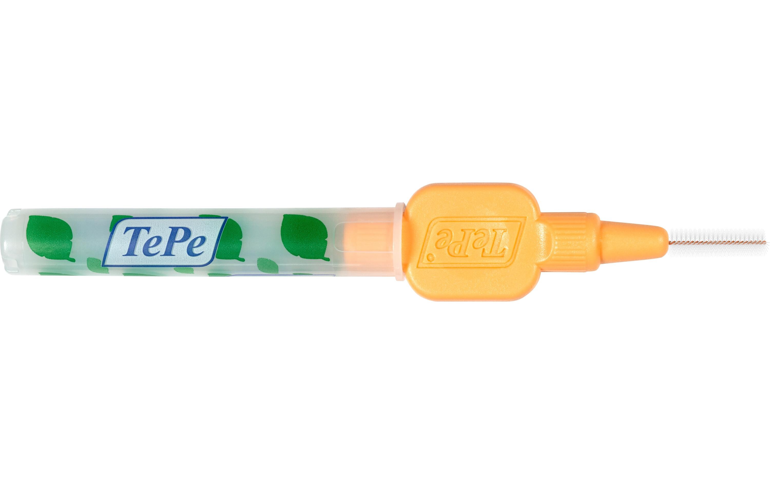 Interdentalbürsten X-soft HellorangeKleine Bürste mit extra soften Borsten