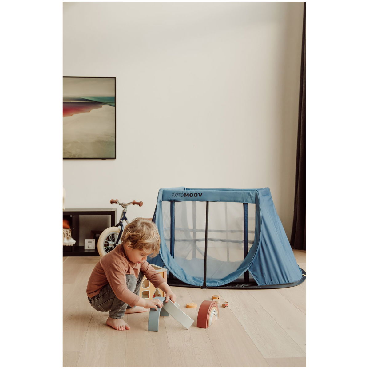 AeromoovAeromoov   Instant Reisebett blue whale