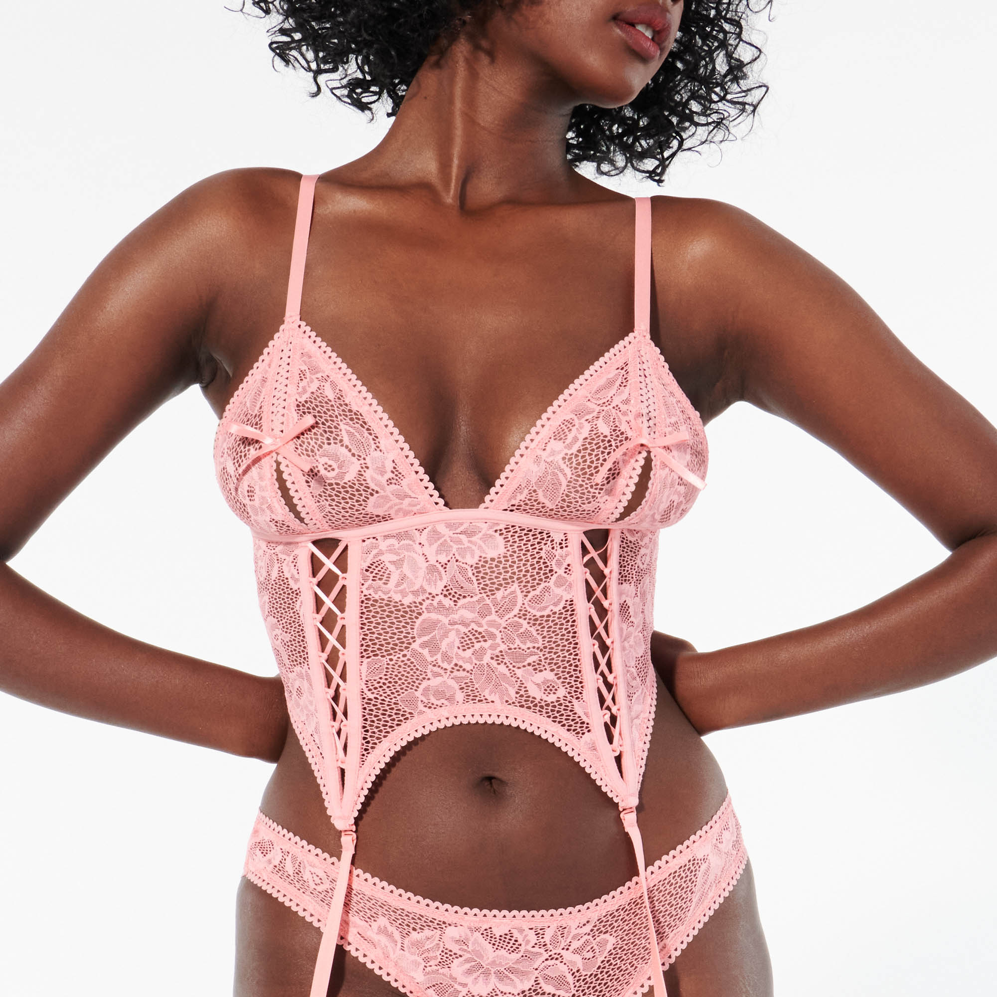 Guêpière en dentelle