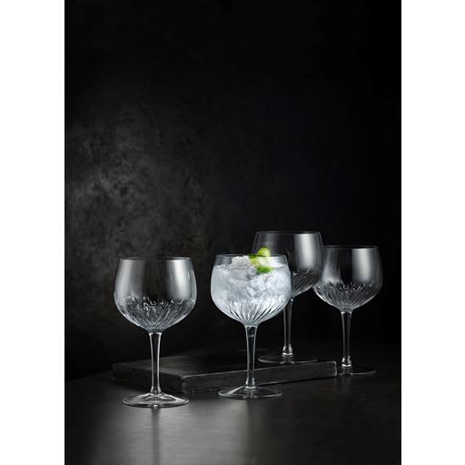 Luigi Bormioli Mixology 4-pak G&T Glas., Klar, 80 cl