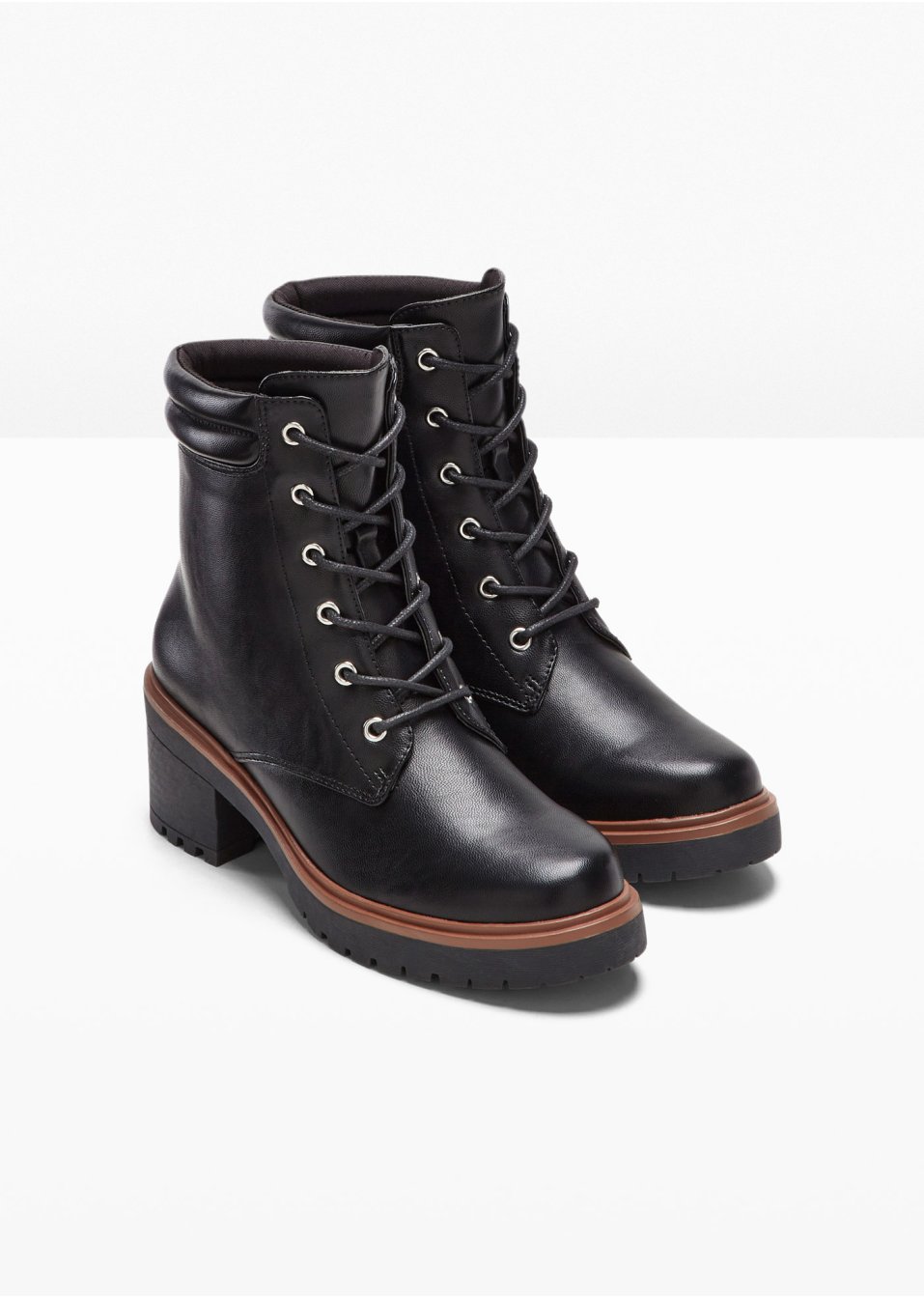 Bottines à lacets