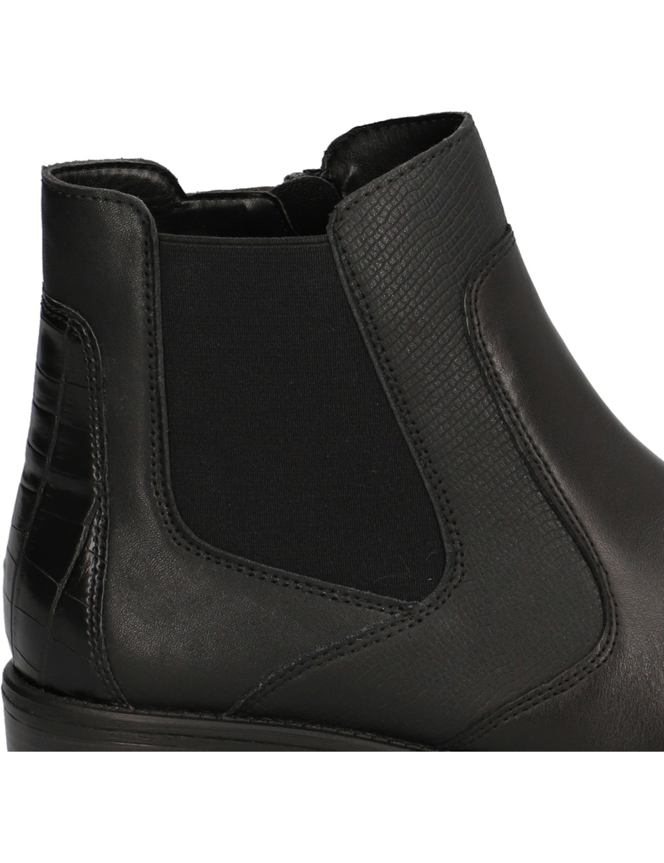 Lederkombination Chelsea Boot