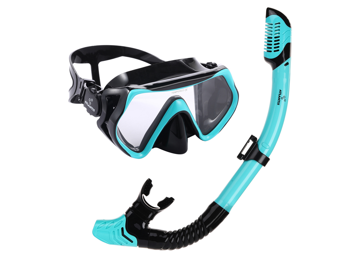 Atlantis Borneo Snorkelset - Blue