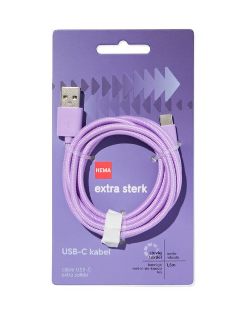 câble chargeur USB vers USB-C 1,5m