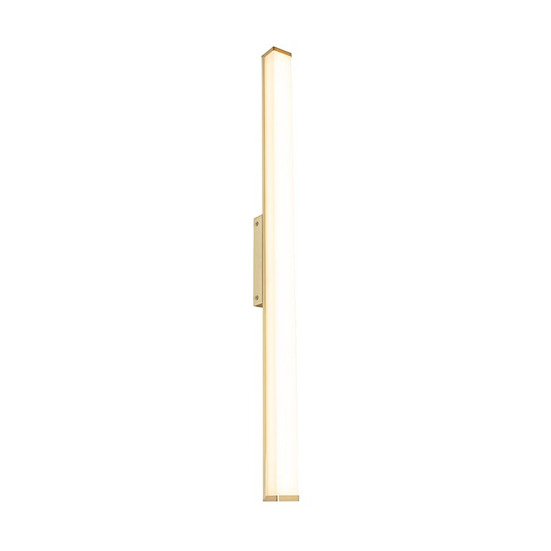 Badkamer wandlamp messing 92 cm incl. LED IP44 - Cascada