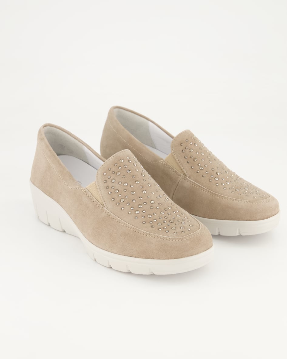 Semler Judith Slipper in Beige