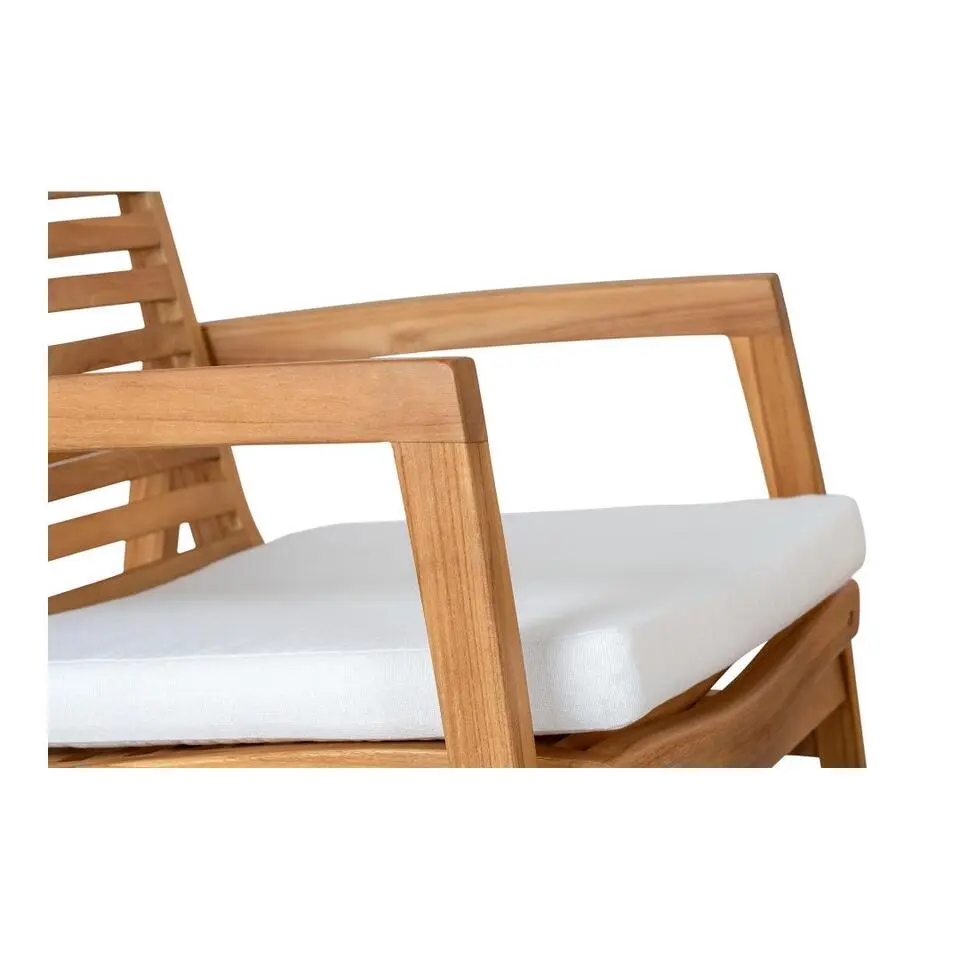 Hioshop Sanna loungeset incl kussens teak