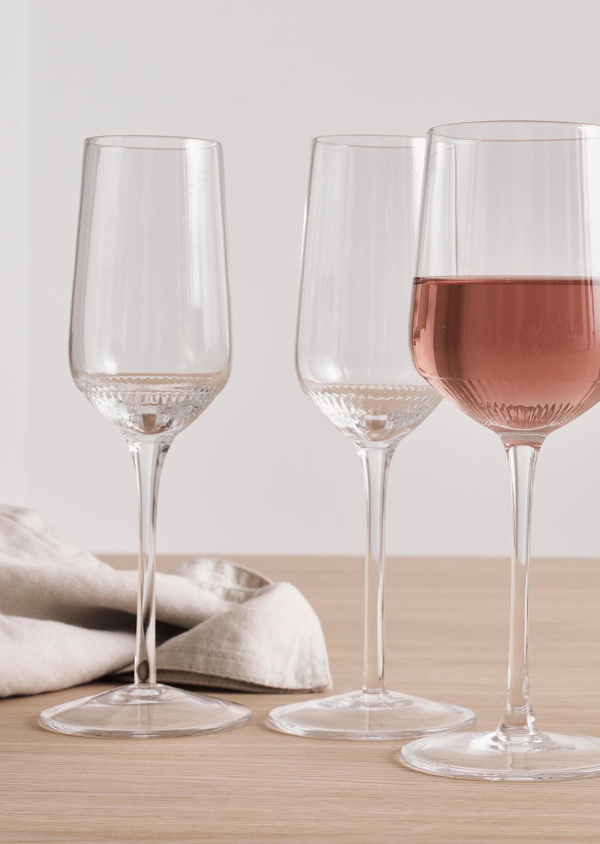 Champagner-Glas Modell MOMENTS im 4er-Set