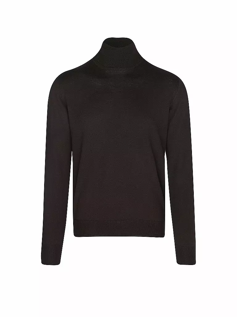 GRAN SASSO Rollkragenpullover braun