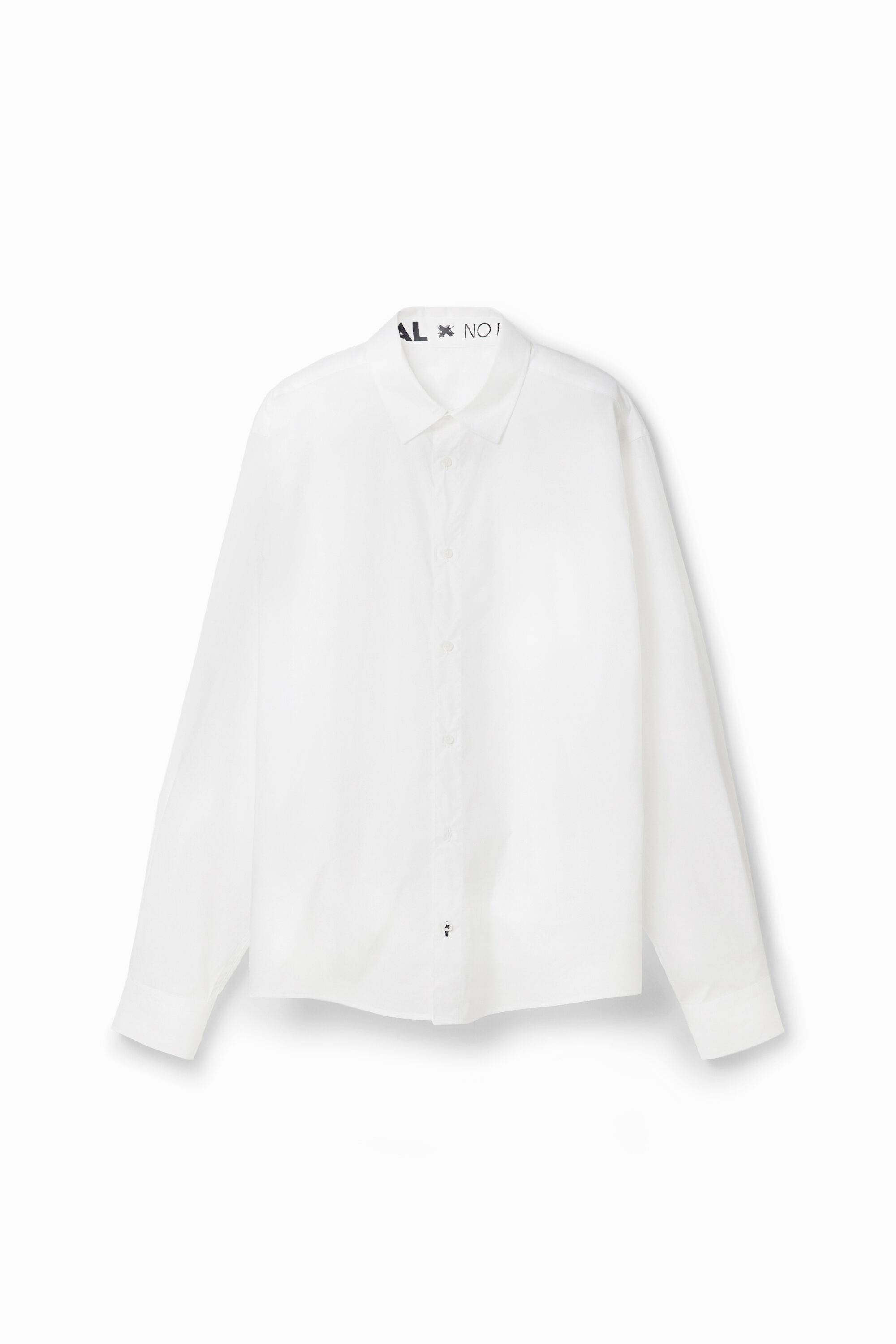 Chemise basique détails contraste