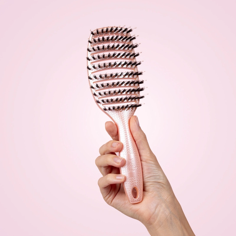 Yuaia Haircare Curvy Brush - Shiny Pink
