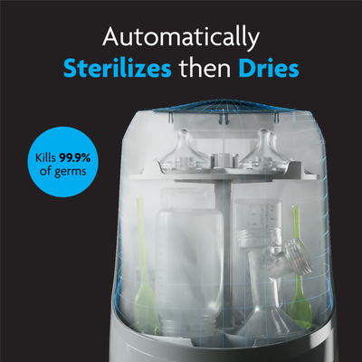 Baby Brezza Bottle Washer Pro Sterilisator, Black