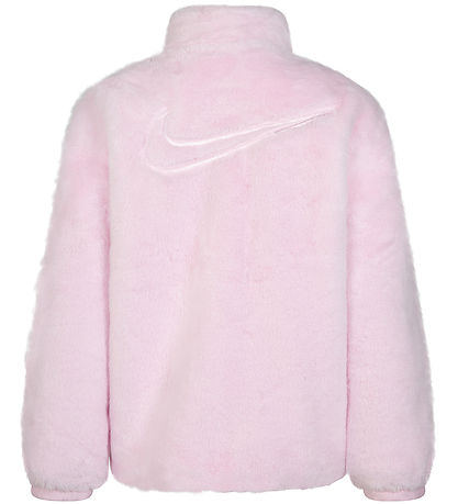 Nike Jacke - Soft & Cozy - Kunstpelz - Pink Schaumstoff