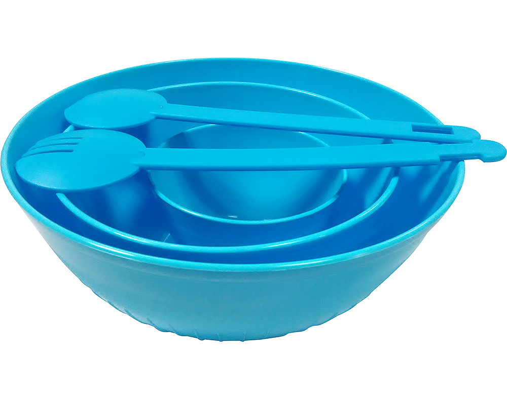 SALADEIRA PLÁSTICO 6.1L PACK 3 UNIDADES