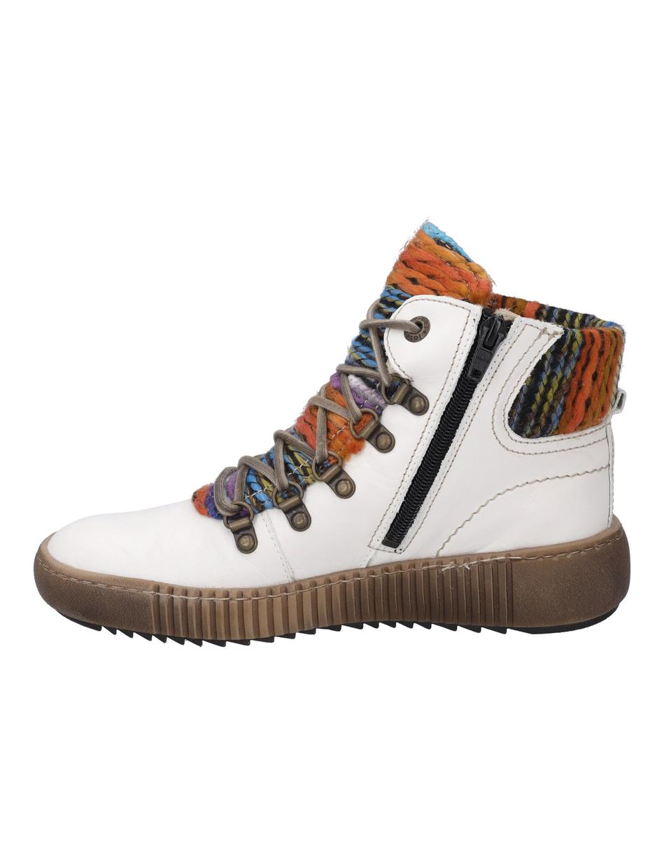 Stiefelette Maren 06, weiss-multi