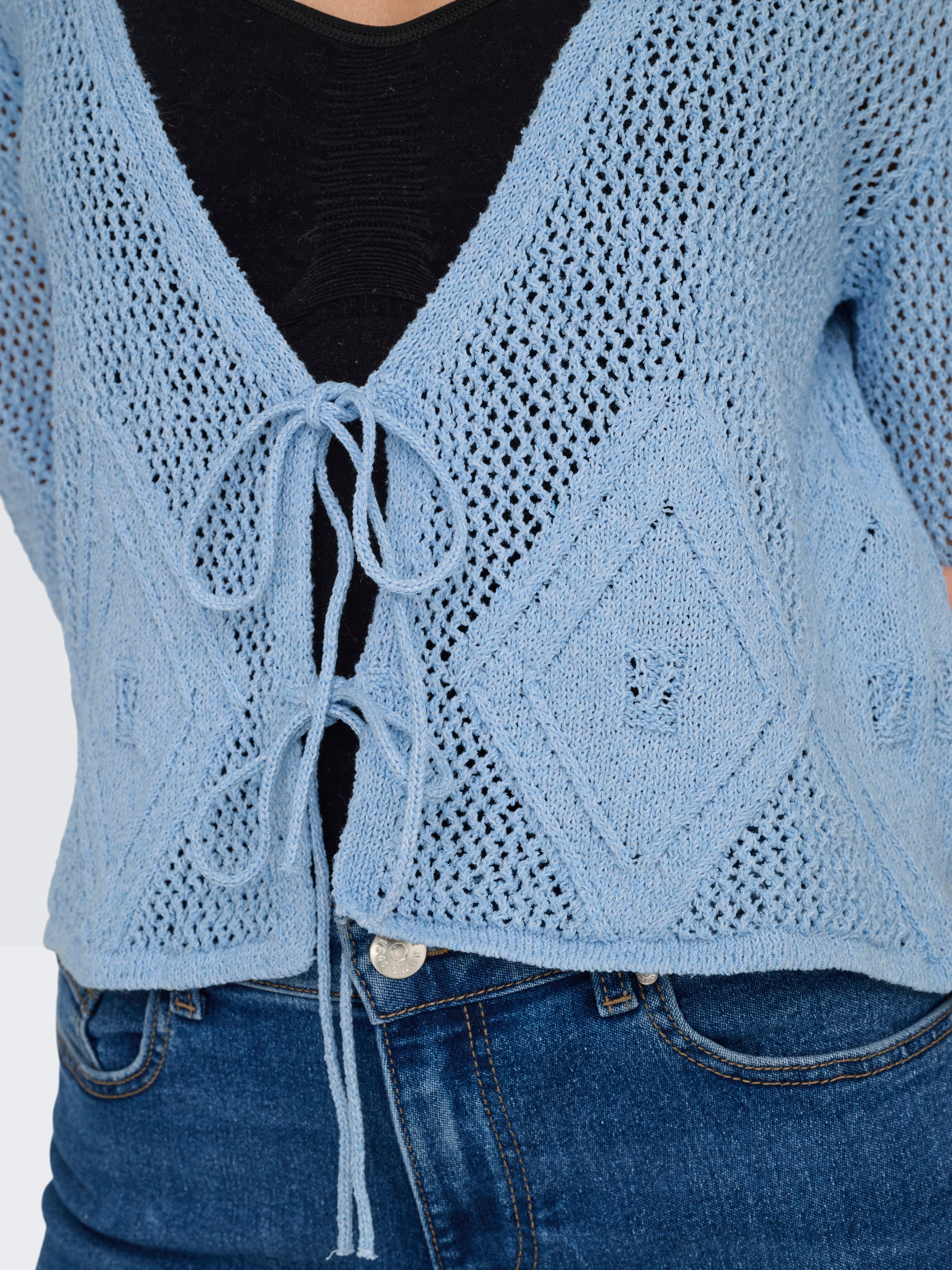 JDYSUSANNAH Strickjacke Cerulean