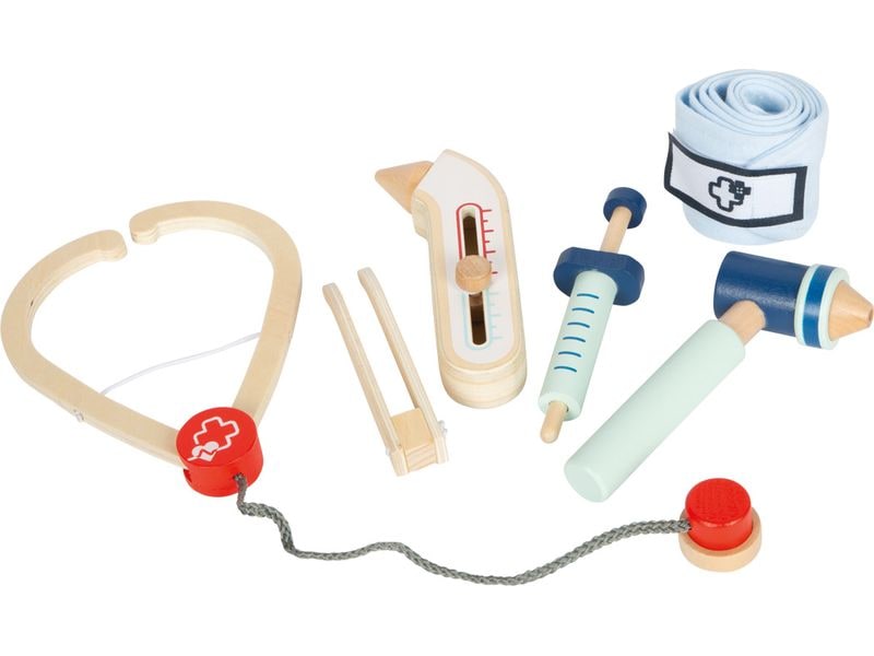 small foot Arzt Spielset Arztspielzeug-Set aus robustem Holz