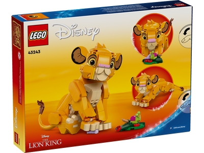 LEGO Simba de Leeuwenkoning als welp (43243)