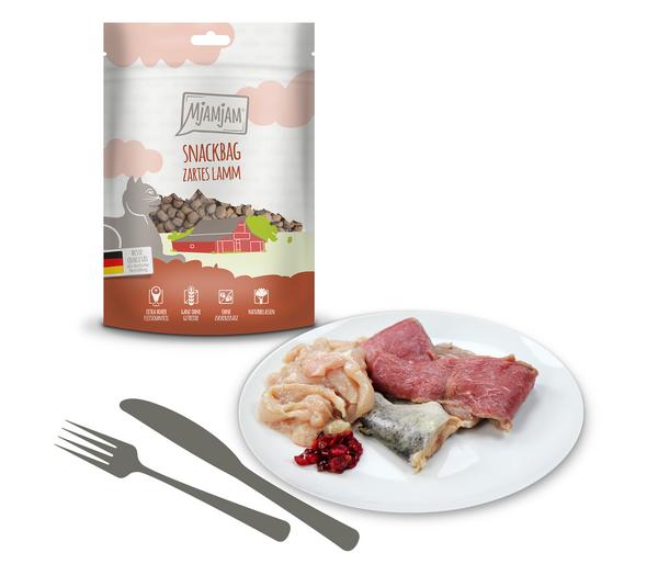 MjAMjAM® Katzensnack Snackbag zartes Lamm,