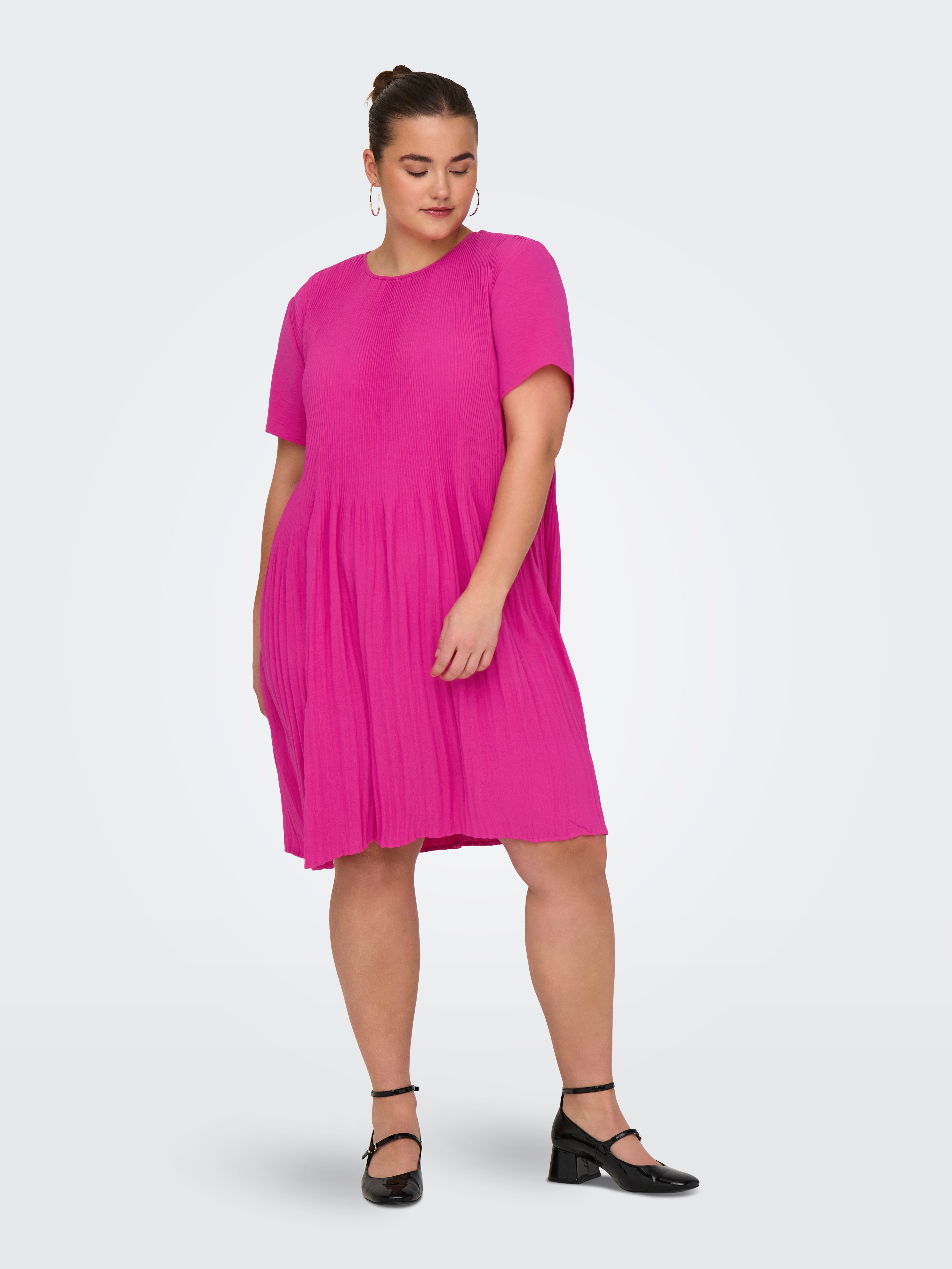 CARBADOTTE Kurzes Kleid Beetroot Purple