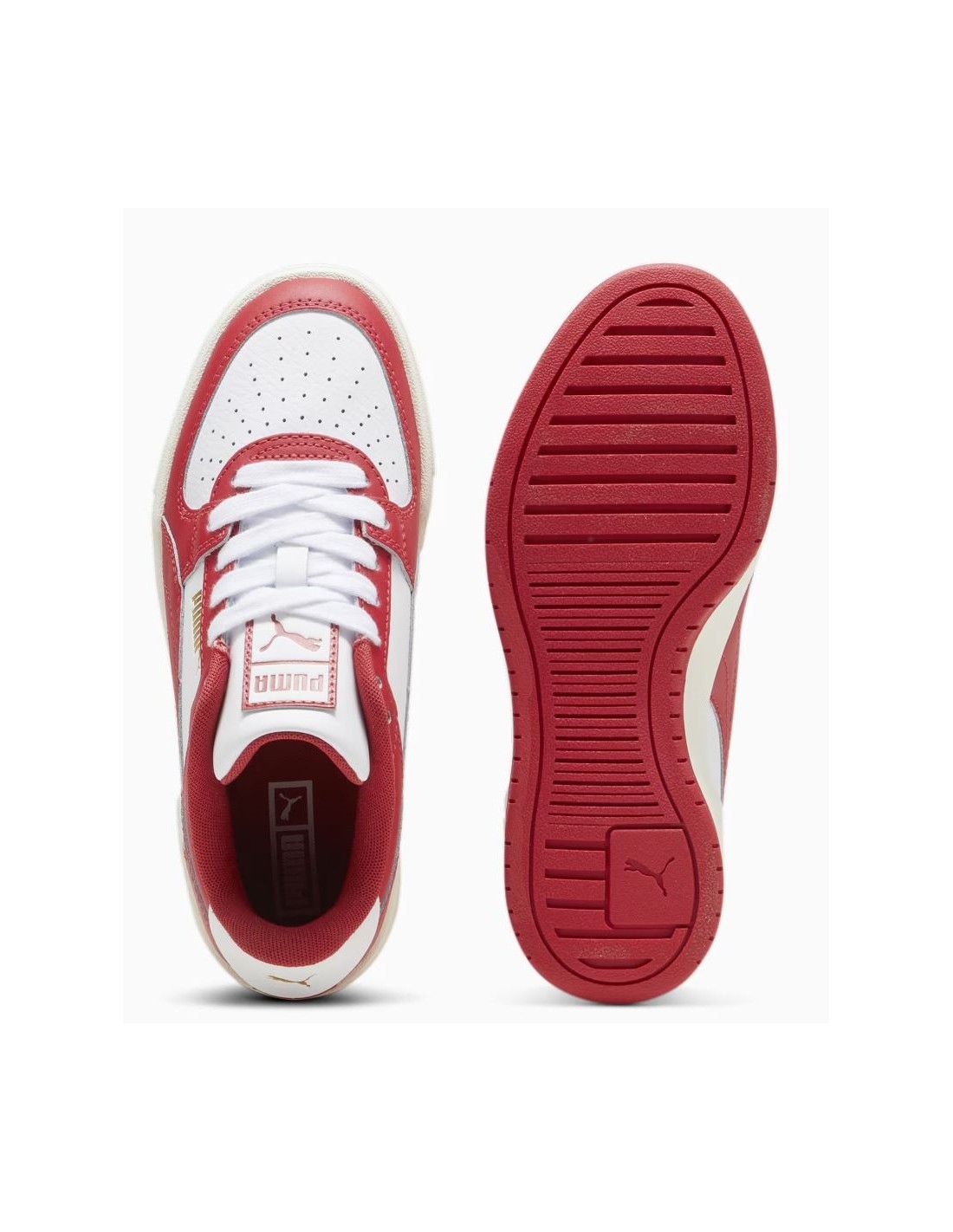 puma Sneakers Femme Ca Pro Classic Cuir Rouge/Blanc