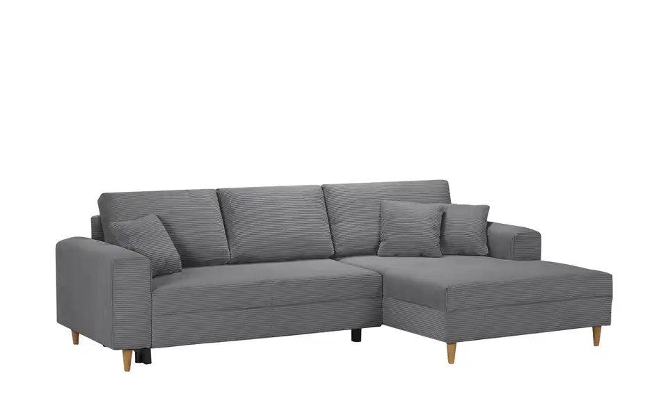 Ecksofa Bern Grau rechts