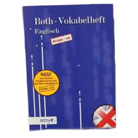 Roth Vokabelheft, A5, Englisch, 64 Seiten, sortiert