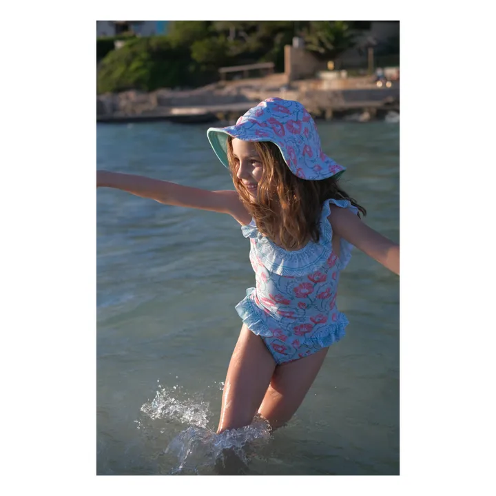 Lison Paris Maillot 1 pièce Anti-UV India | Bleu