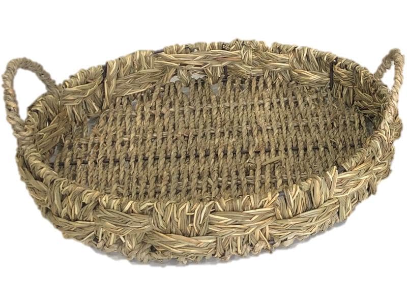 Dameco Korb Ø 31 cm, Nature Geflochtener Korb
