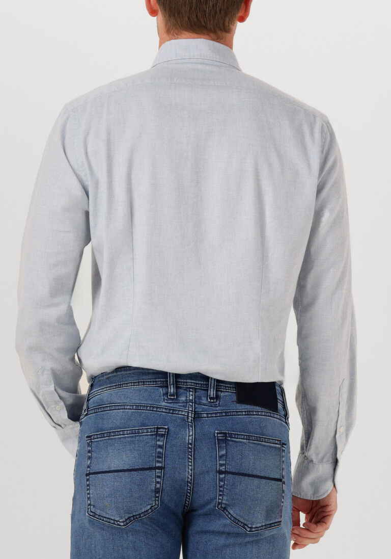 lichtblauwe xacus casual overhemd 91175 721ml