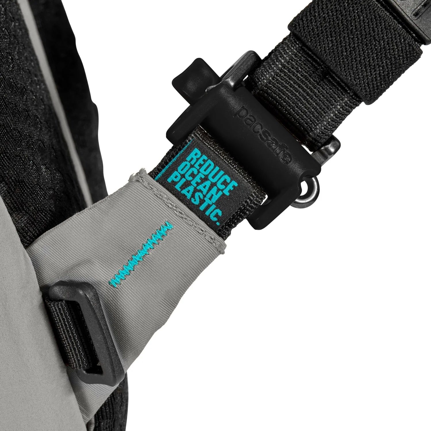Pacsafe Eco 12L Sling Backpack Econyl gravity gray