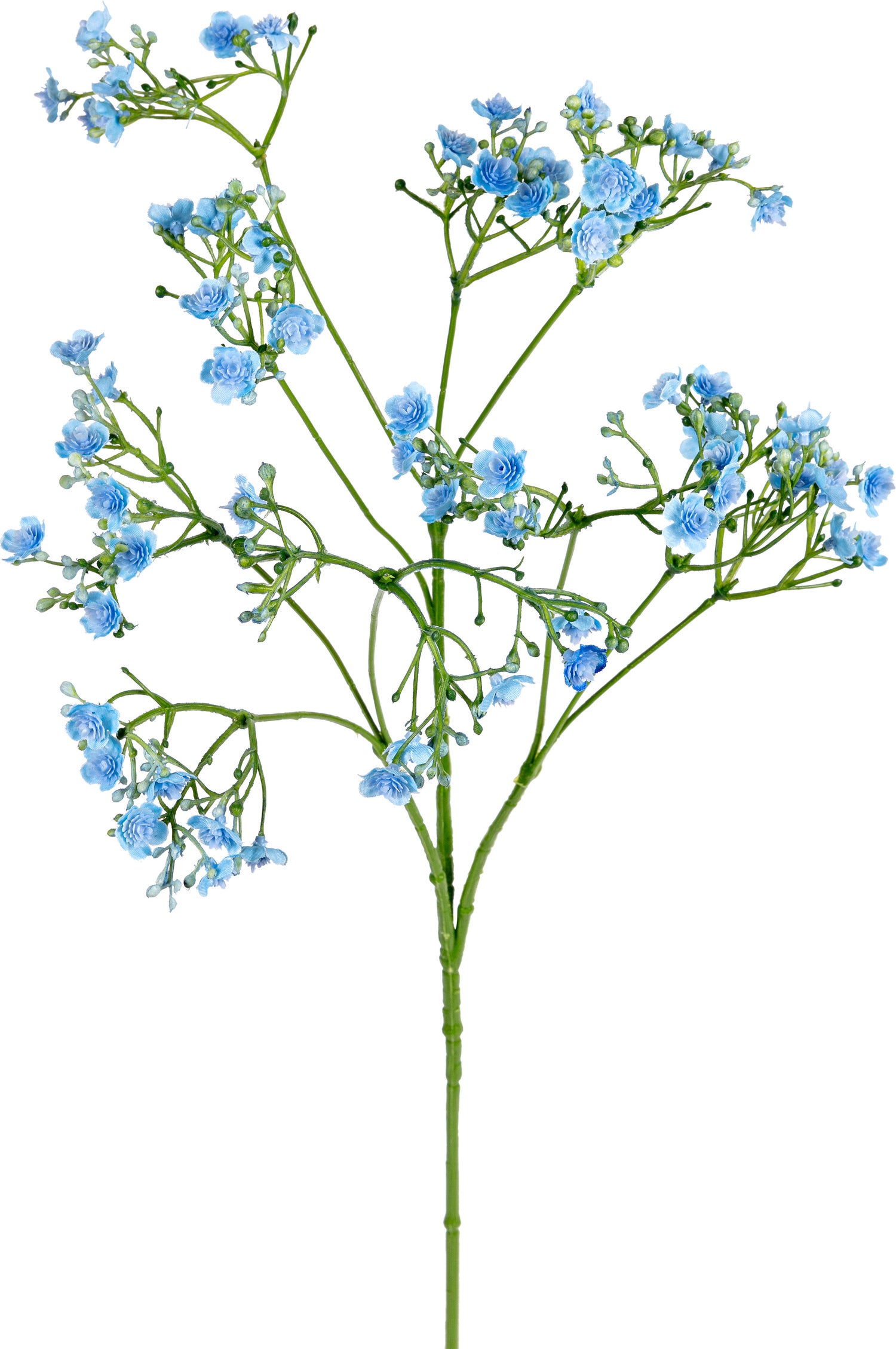 Louis Maes kunstbloem Gipskruid blauw L 70 cm