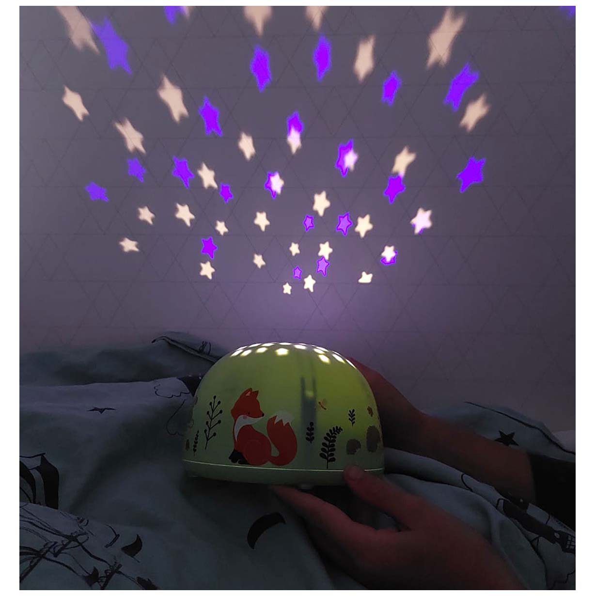 A Little Lovely Company projector forest friends groen