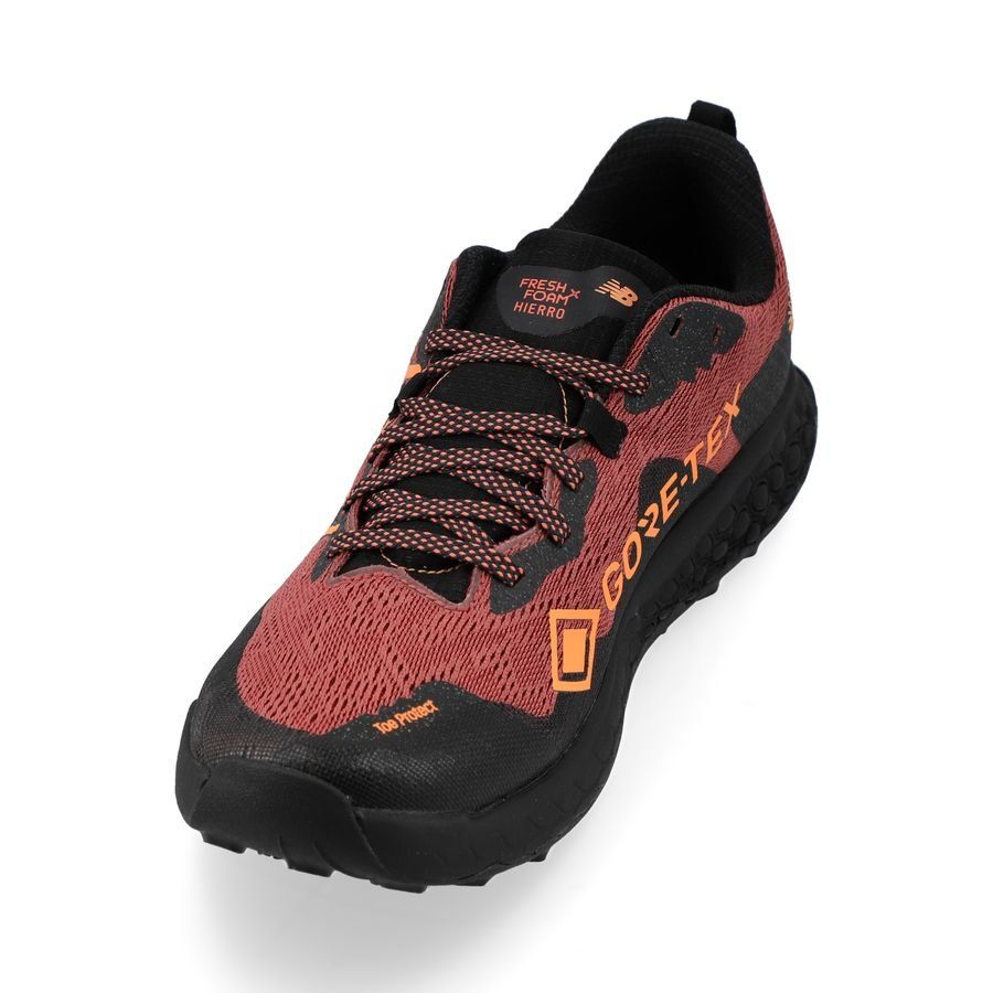 New Balance Chaussures de Running Fresh Foam Hierro V7 Gore-Tex - Marron/Noir/Jaune