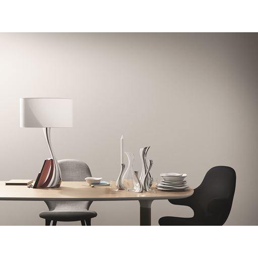 Georg Jensen Cobra Bordlampe, Hvid, Lille
