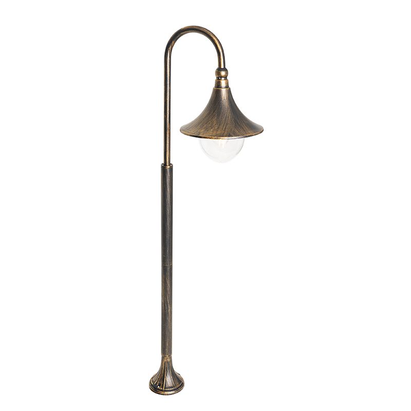 Klassieke buiten lantaarn antiek goud 100 cm IP44 - Daphne
