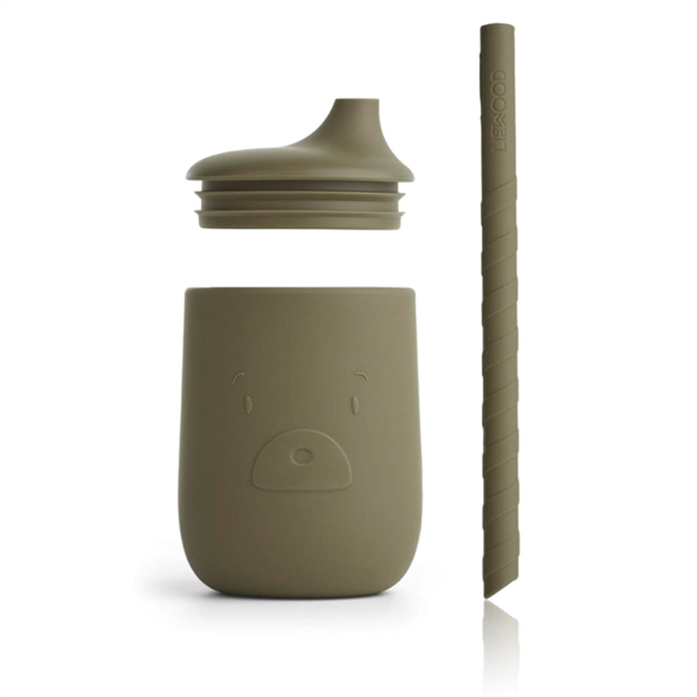 Ellis Silicone Kop Mr Bear Khaki Sandy Mix - LieWood