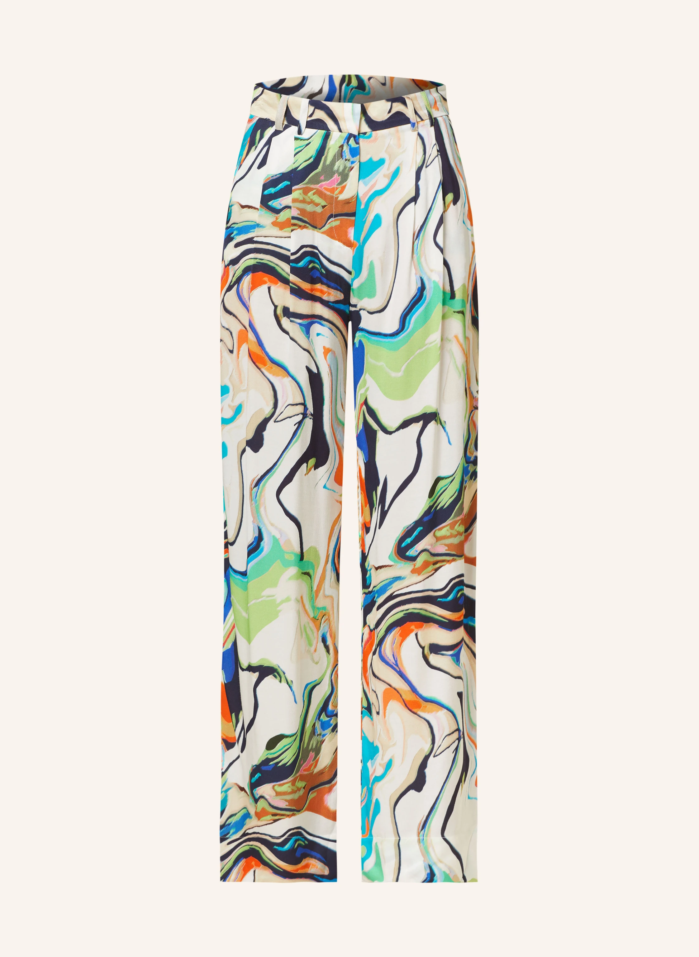 MRS & HUGS Marlenehose aus Satin