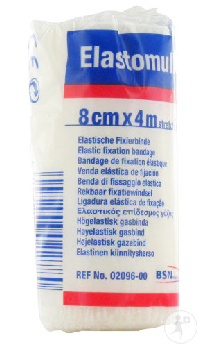 Bsn Medical Elastomull Bandage De Fixation Élastique 8cm x 4m 1 Pièce (0209600)