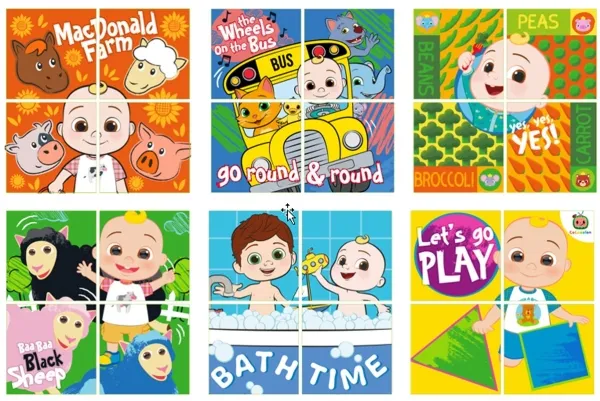Cocomelon Musical Clever Blocks