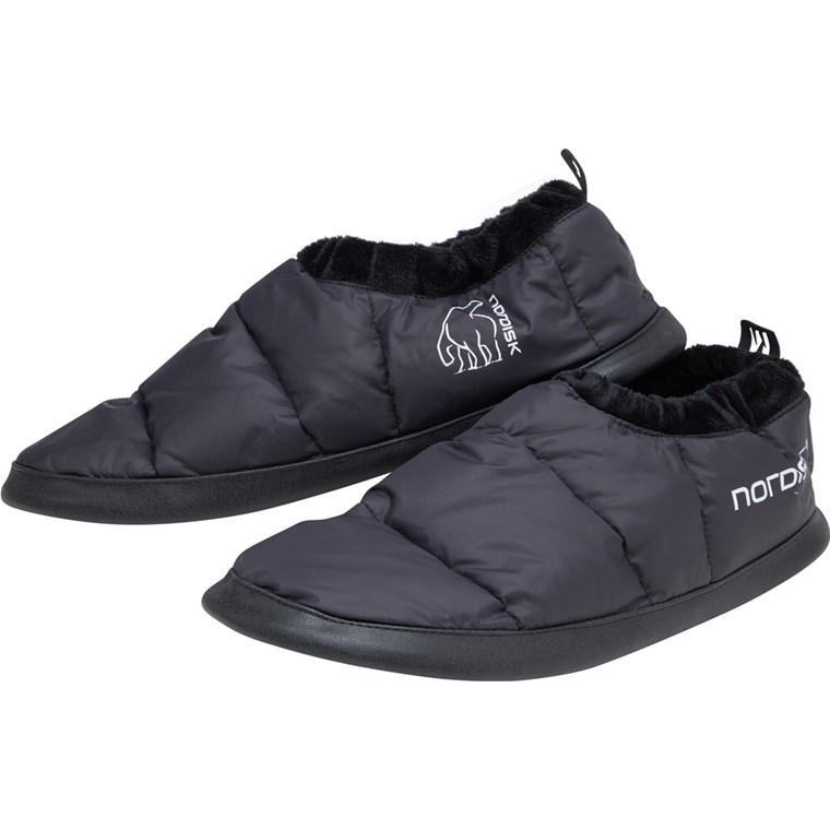 Nordisk Mos Down Slippers Black