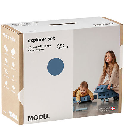 MODU Explorer S?t - 20 Dele - Deep Blue/Sky Blue