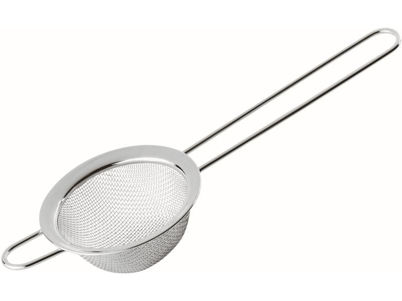 Paderno Abtropfsieb Silber Cocktailsieb aus Edelstahl