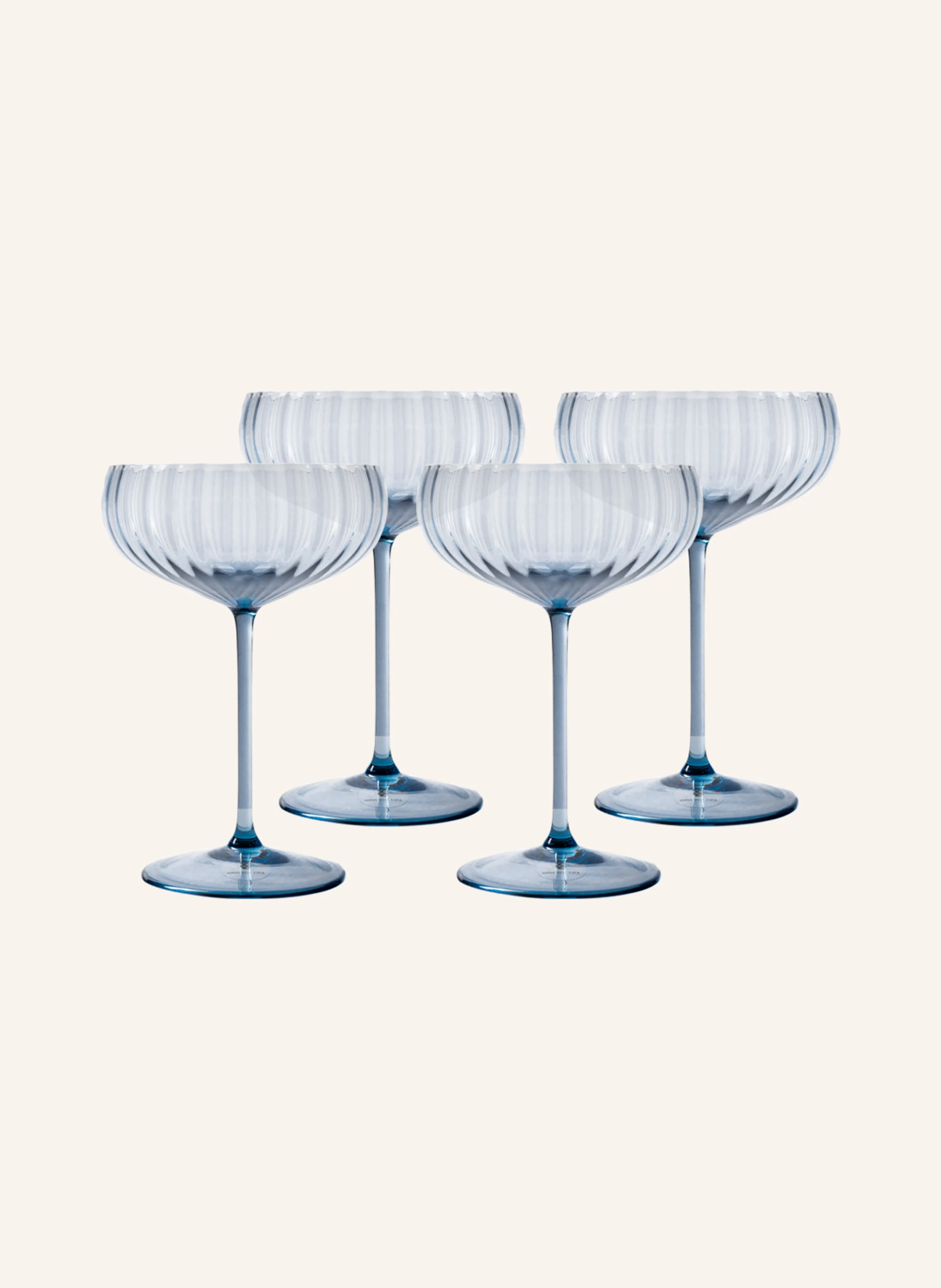 ANNA VON LIPA 2er-Set Sekt-/ Champagnergläser LYON